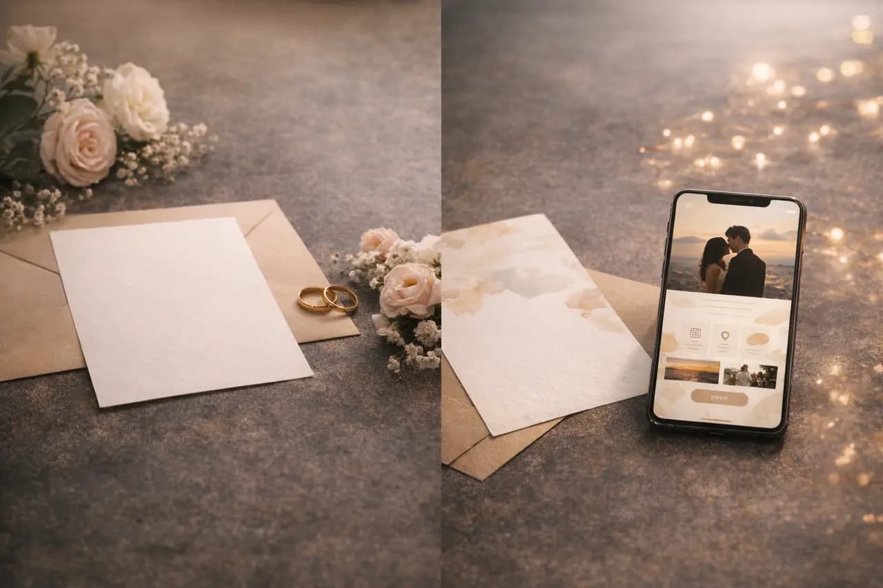 Бесплатный шаблон приглашения на свадьбу: скачать или сделать сайт?