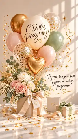 С днём рождения!