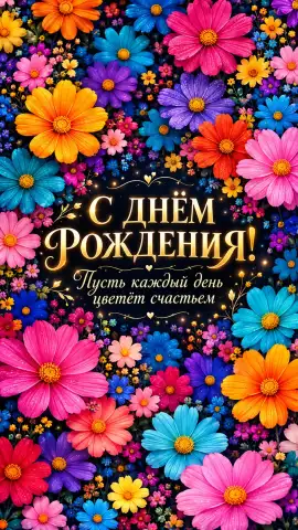 С днём рождения!
