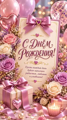 Цветочное поздравление