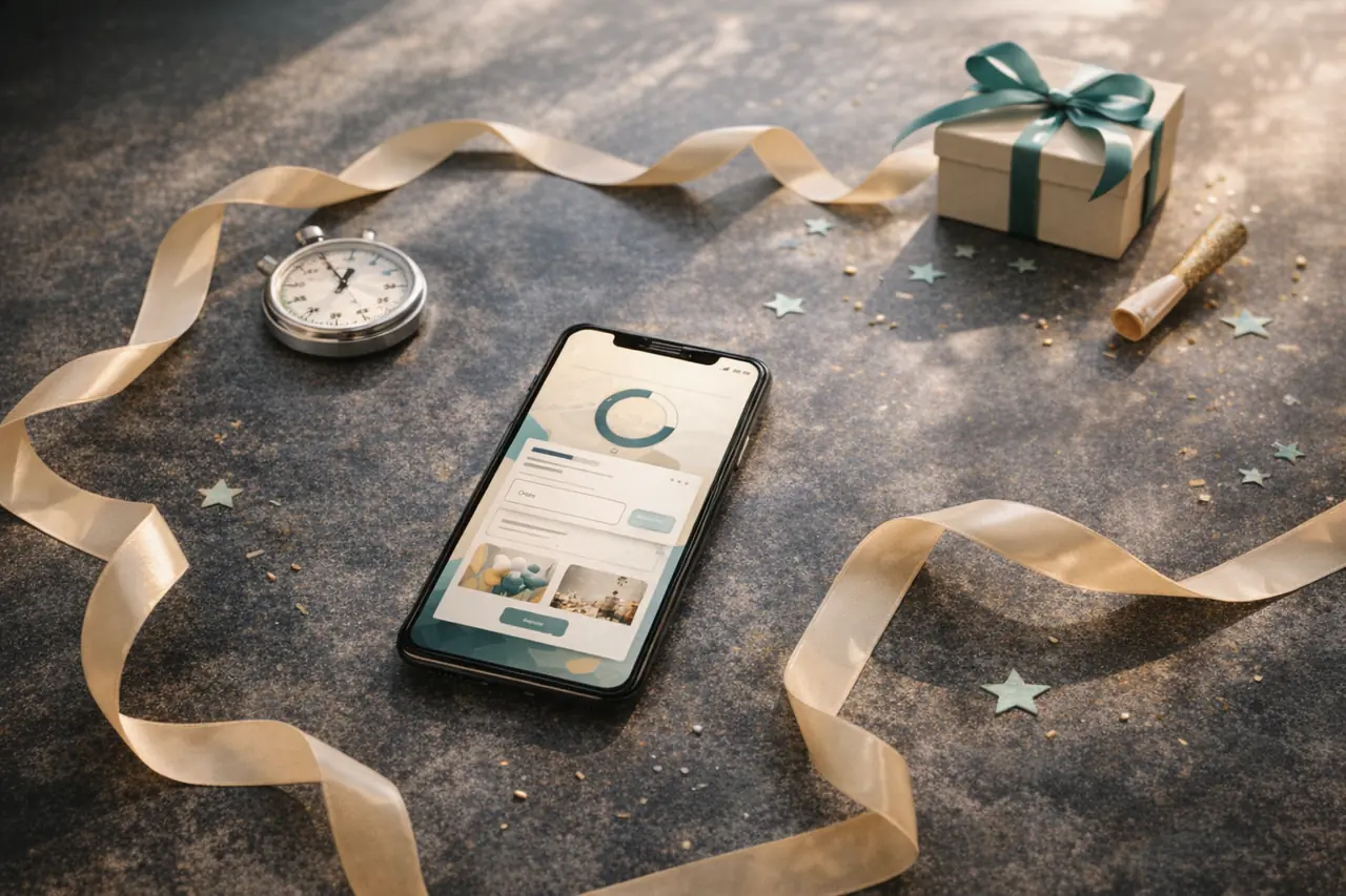 Create a digital invitation