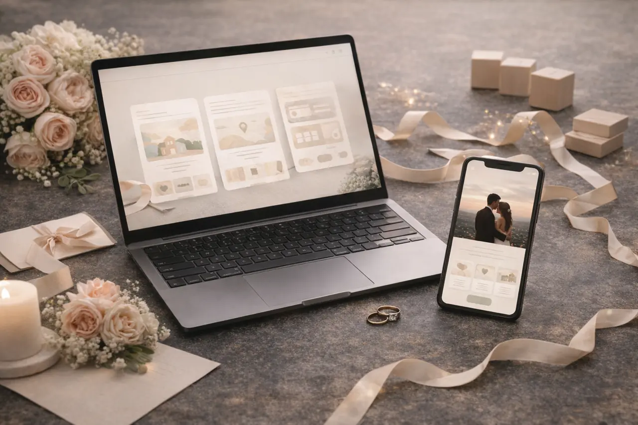 Свадебный сайт приглашение создать онлайн